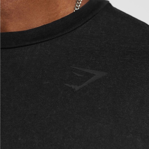 Gymshark T-Shirt Size Large Black New - Picture 3 of 6